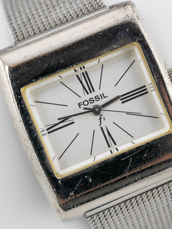 Vintage Fossil ES-8771 Three-Hand Quartz Analog Women\'s Watch New Battery main image 8